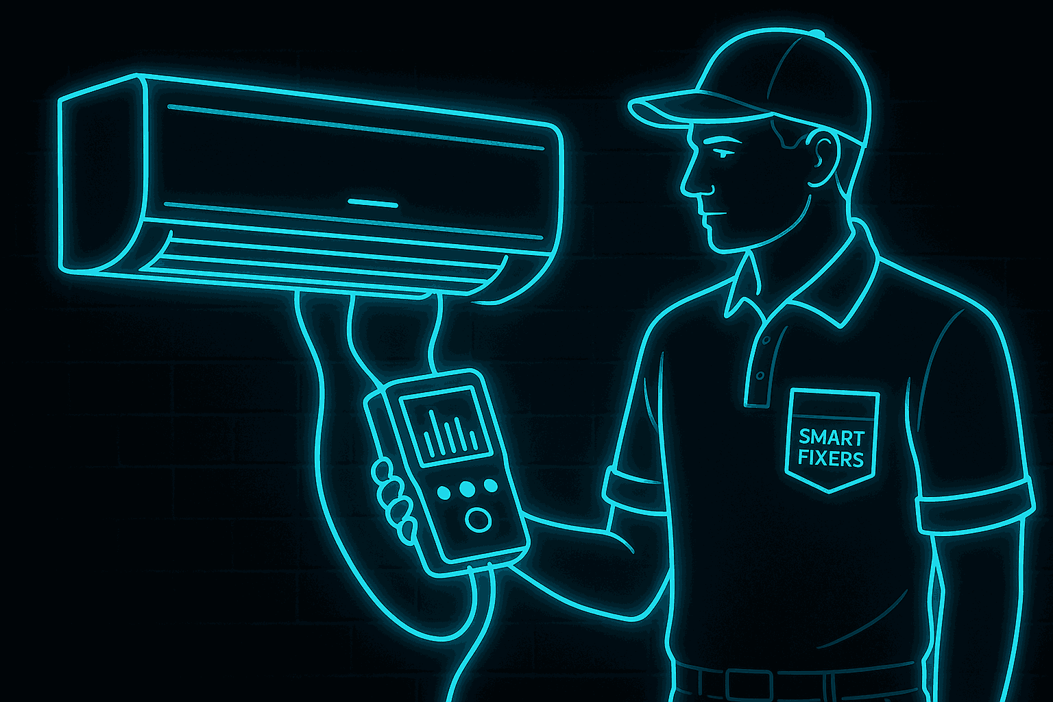 Smart Fixers AC service Chennai technician