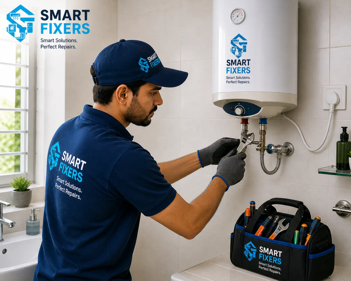 Smart Fixers - Best Water Heater Repair in Porur Water Heater Repair technician working in Porur Chennai - Expert Water Heater Repair in Porur Chennai