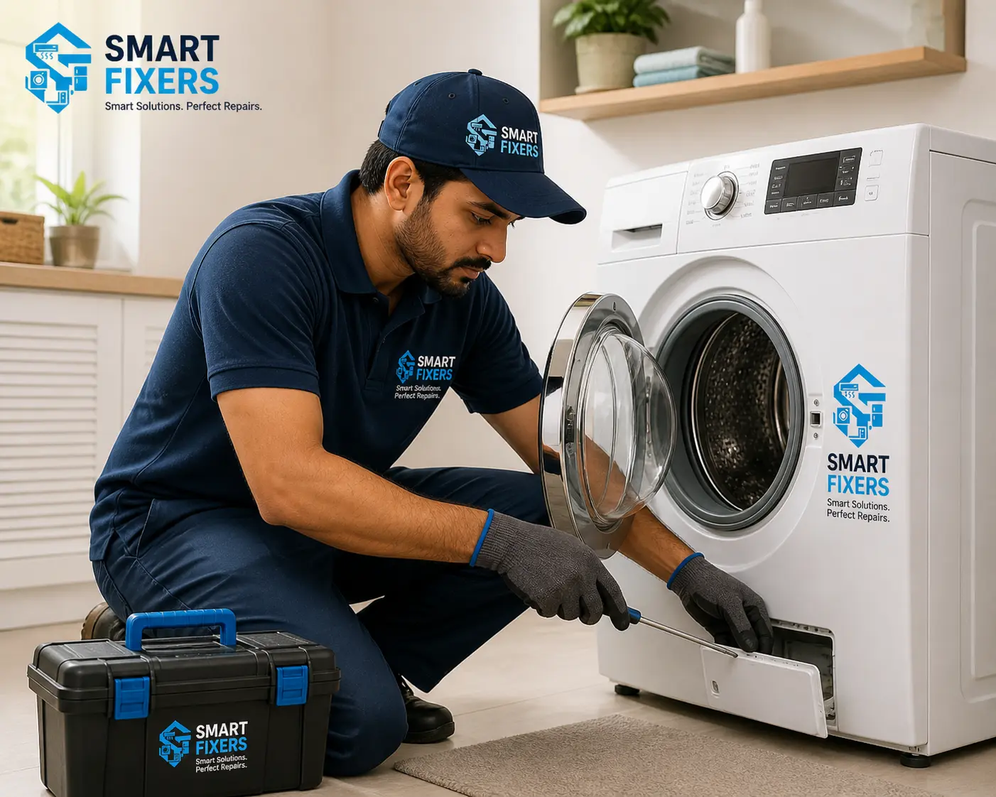 Smart Fixers - Best Washing Machine Repair in Velachery Washing Machine Repair technician working in Velachery Chennai - Expert Washing Machine Repair in Velachery Chennai
